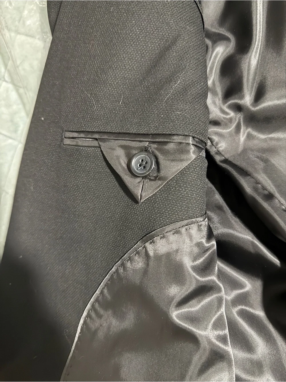 Banana Republic Black Tailored Fit Blazer